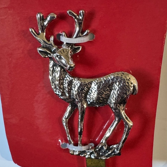 Silver Deer Bottle Opener and Corkscrew Set - Picture 3 of 4